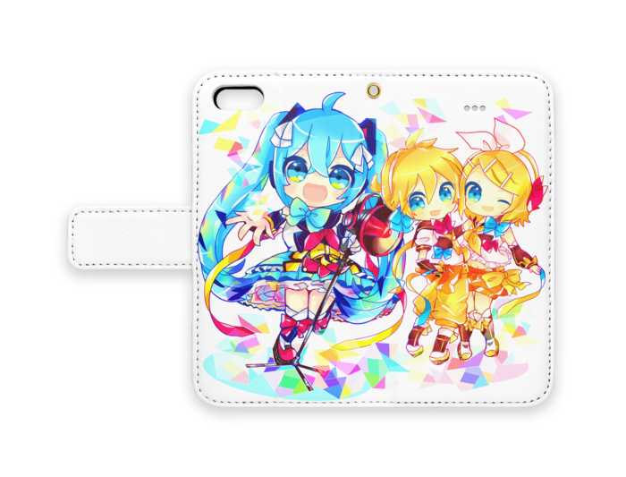 手帳型iPhoneケース - iPhone 5 / 5s / SE - ストラップ穴 あり