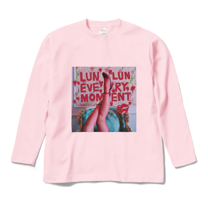 ロングスリーブTシャツ - M - ライトピンク