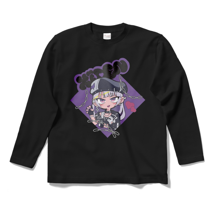 ロングスリーブTシャツ - S - ブラック