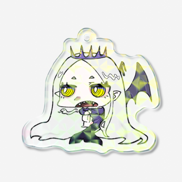 ホログラムアクリルキーホルダー - 50 × 50mm