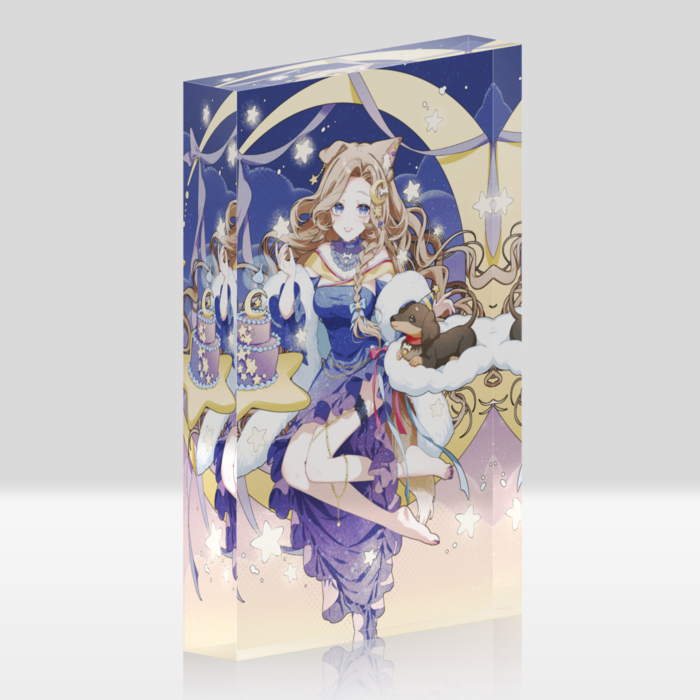 アクリルブロック - 100x148mm