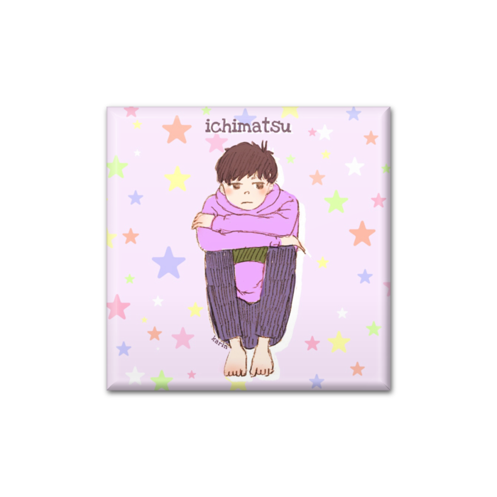 缶バッジ - 四角形40mm