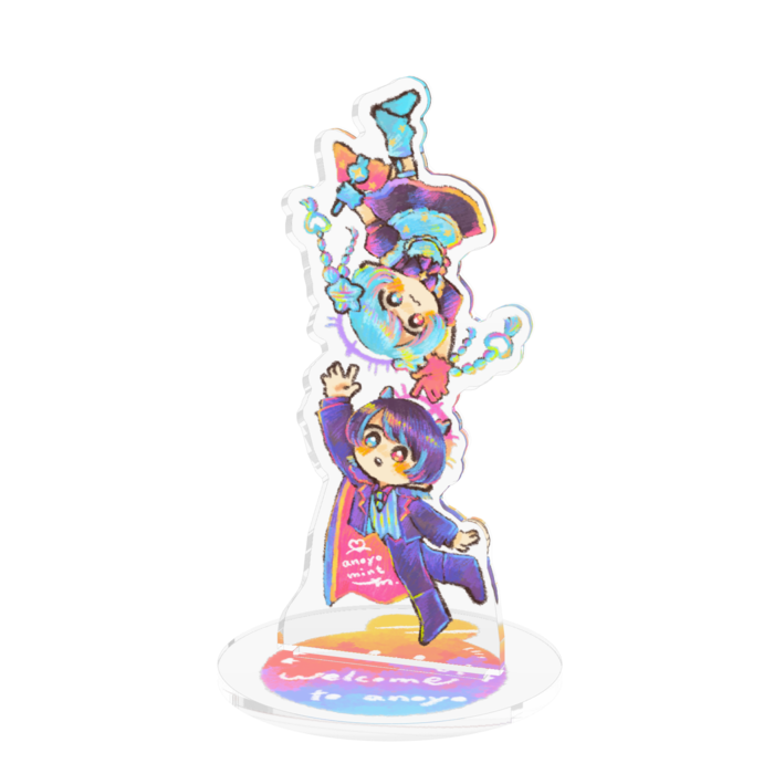 アクリルフィギュア - 100x100mm