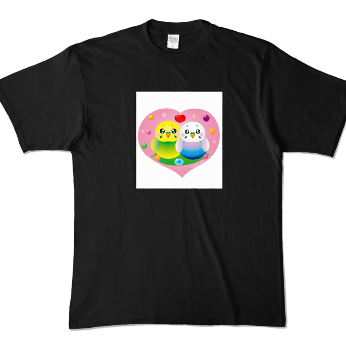 カラーTシャツ - XL - ブラック (濃色)