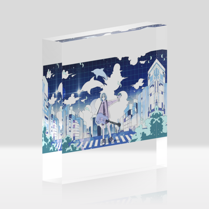 アクリルブロック - 100x100mm