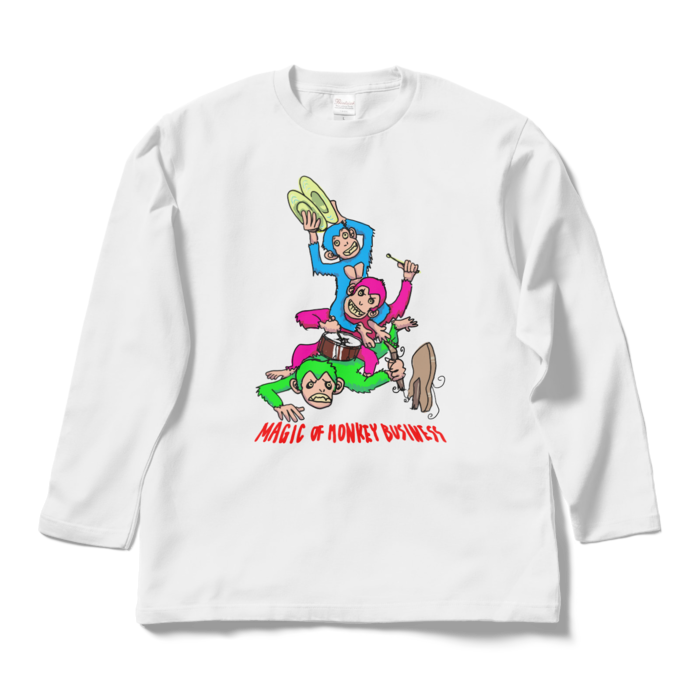 ロングスリーブTシャツ - L - ホワイト