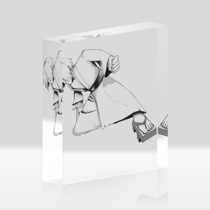 アクリルブロック - 100x100mm