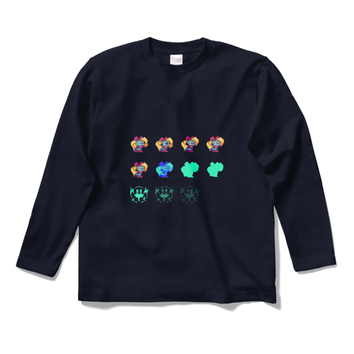 ロングスリーブTシャツ - S - ネイビー