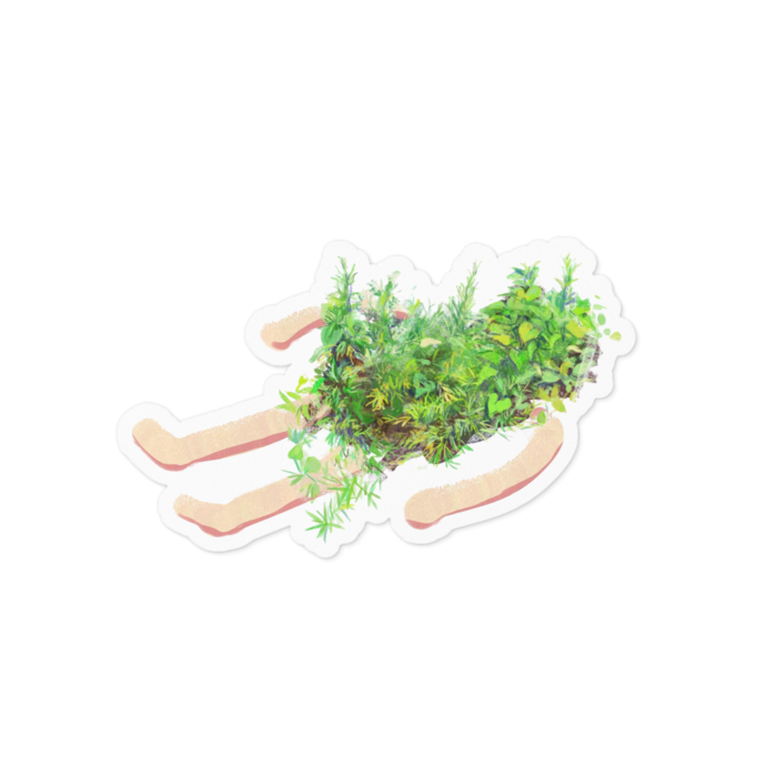 ステッカー - 100 x 100 (mm)