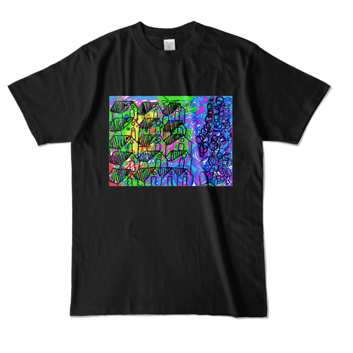 カラーTシャツ - L - ブラック (濃色)