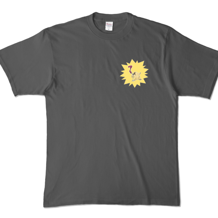 カラーTシャツ - XL - チャコール (濃色)