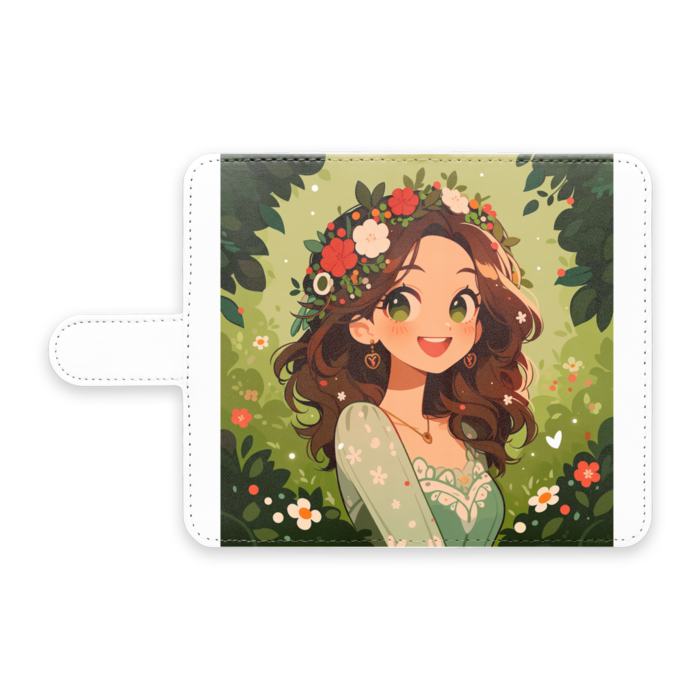 手帳型Androidケース - S - ストラップ穴 なし
