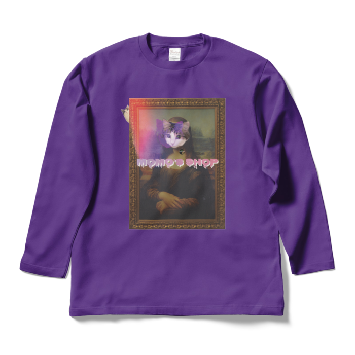 ロングスリーブTシャツ - L - パープル