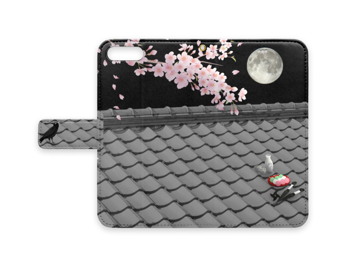 手帳型iPhoneケース - iPhone 8 Plus / 7 Plus - ストラップ穴 あり