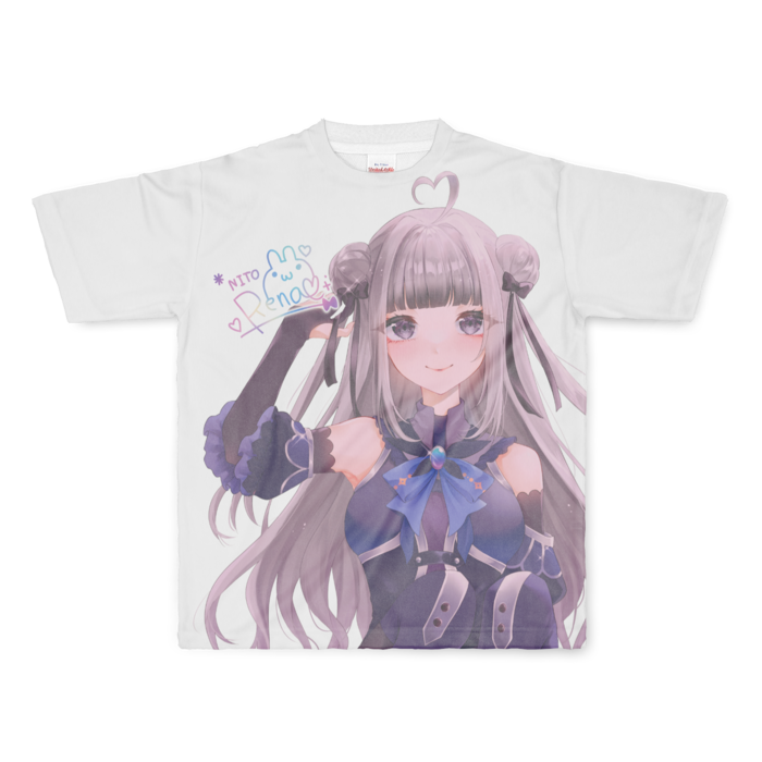 フルグラフィックTシャツ - L - 正面印刷のみ