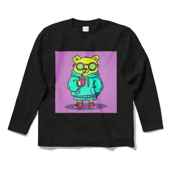 ロングスリーブTシャツ - S - ブラック