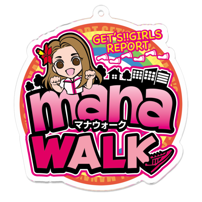 アクリルキーホルダー - 70 x 70 (mm)