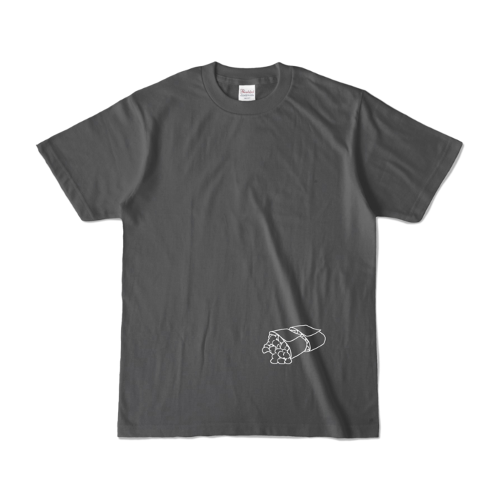 カラーTシャツ - S - チャコール (濃色)