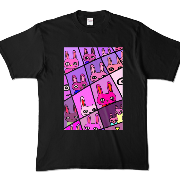 カラーTシャツ - XL - ブラック (濃色)