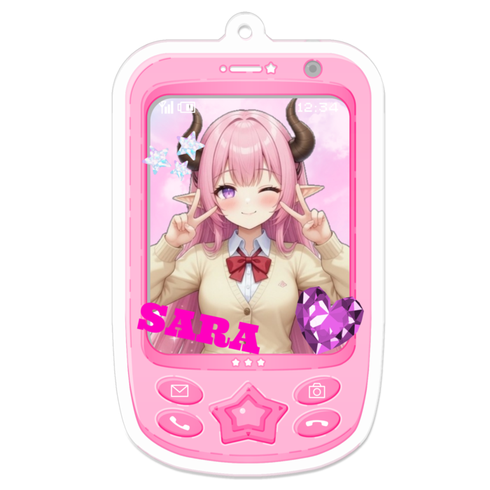 アクリルキーホルダー - 70 x 70 (mm)