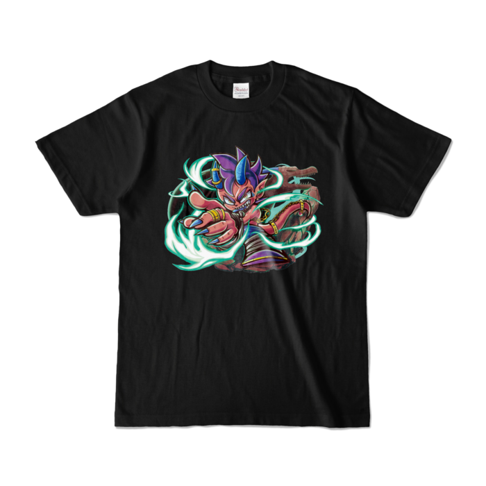 カラーTシャツ - S - ブラック (濃色)