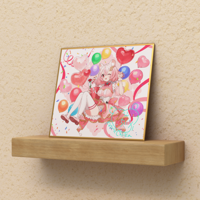 色紙 - ミニ（H120 × W135mm）