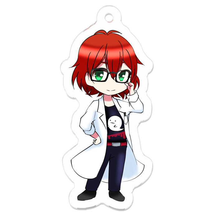 アクリルキーホルダー - 50 x 50 (mm)