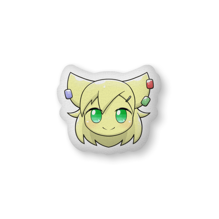 2号ちゃんクッション　通常顔