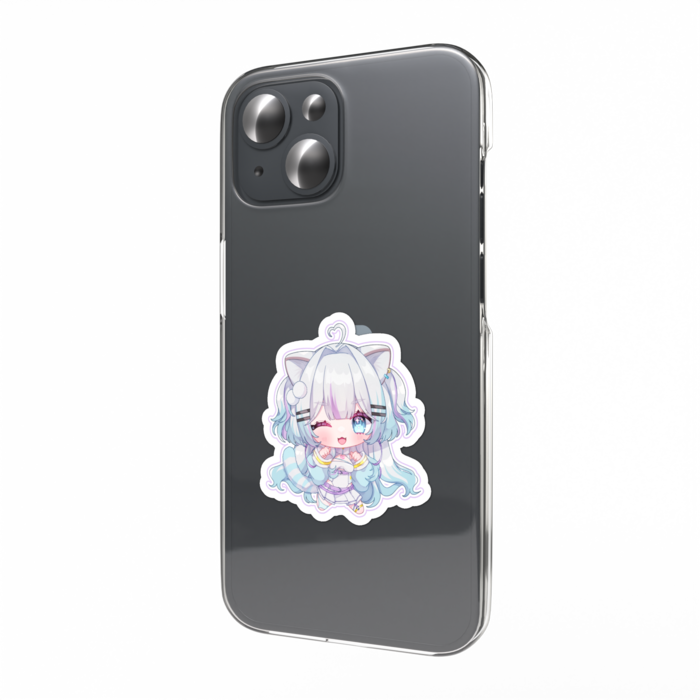 ②スマホステッカー - W55 × H91mm 以内