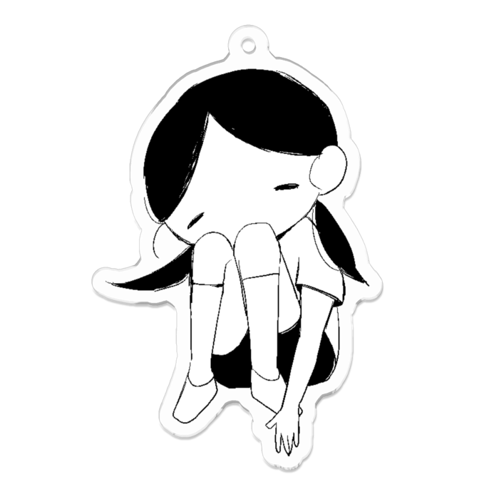 アクリルキーホルダー - 70 x 70 (mm)