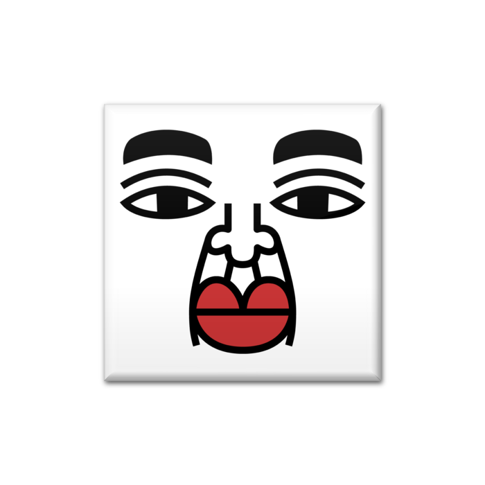 缶バッジ - 四角形40mm