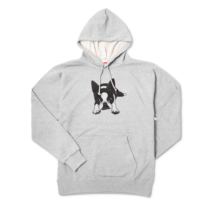 パーカー - XL - 杢グレー