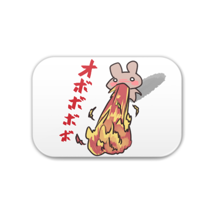 缶バッジ - 角丸 76x51mm