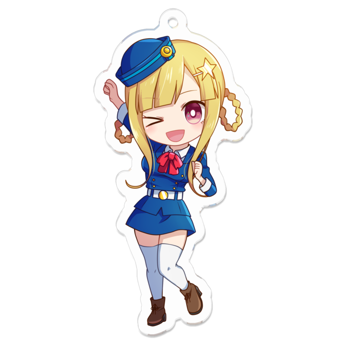 アクリルキーホルダー - 70 x 70 (mm)