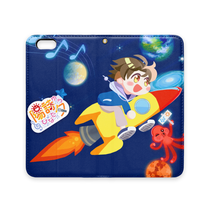 手帳型iPhoneケース（ベルトなし） - iPhone 6 Plus / 6s Plus - ストラップ穴 あり