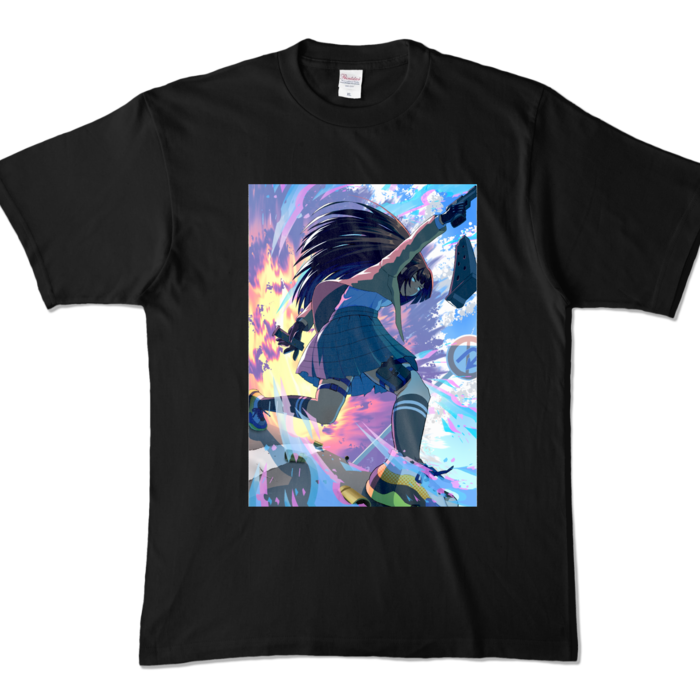 カラーTシャツ - XL - ブラック (濃色)