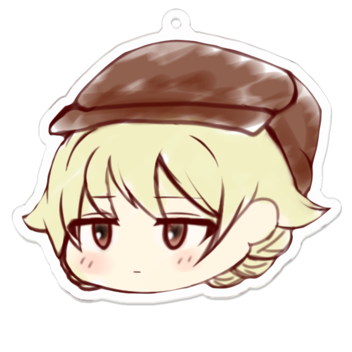 アクリルキーホルダー - 70 x 70 (mm)