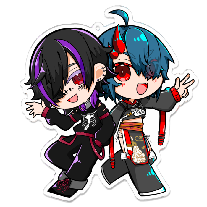 アクリルキーホルダー - 100 x 100 (mm)