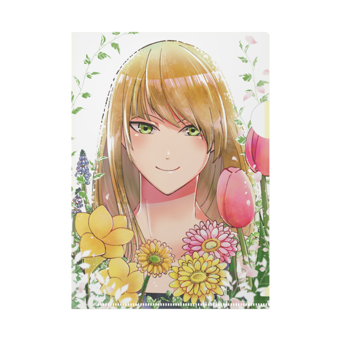 〈金髪〉クリアファイル - A5