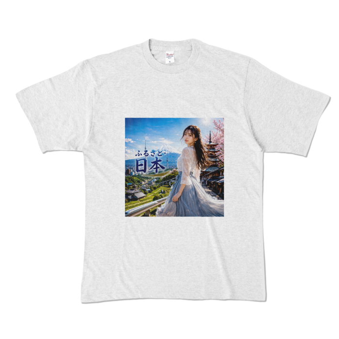 カラーTシャツ - XL - アッシュ （淡色）