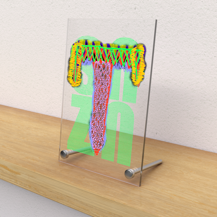 アクリルフォトパネル - 縦100 × 148mm