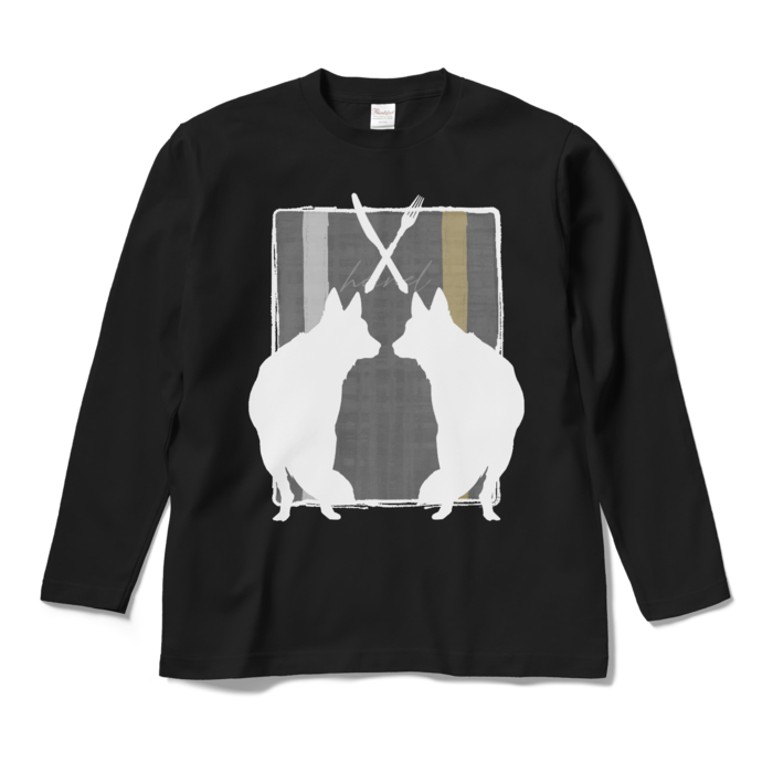 ロングスリーブTシャツ - M - ブラック