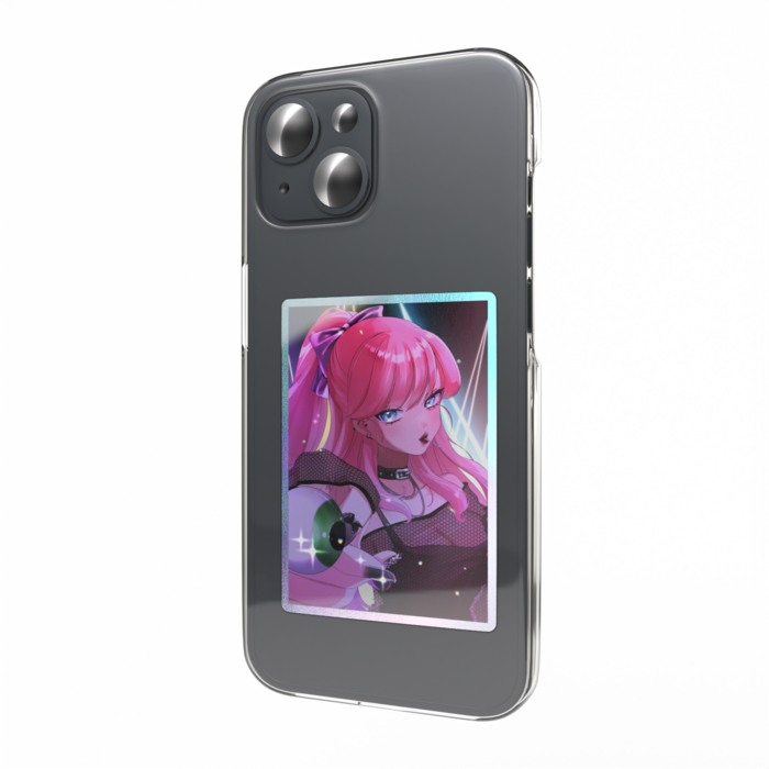 オーロラスマホステッカー - 縦