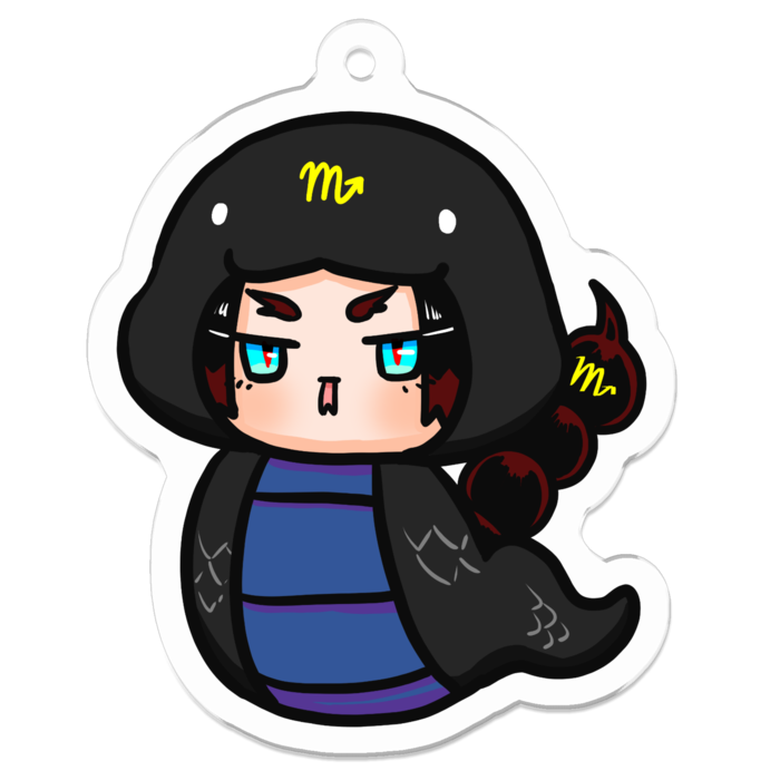 アクリルキーホルダー - 50 x 50 (mm)