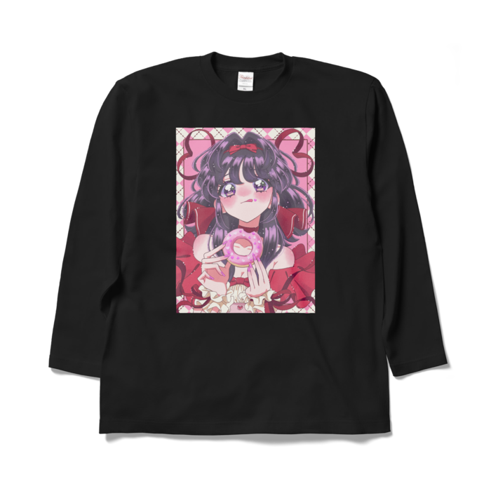 ロングスリーブTシャツ - XL - ブラック