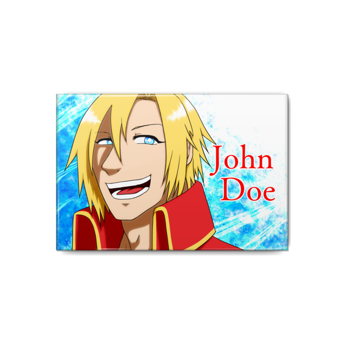 缶バッジ - 80x54mm