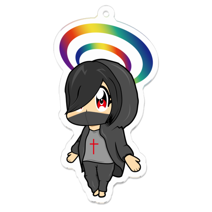 アクリルキーホルダー - 70 x 70 (mm)