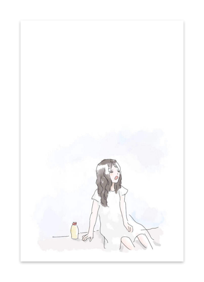 ポストカード(10枚セット) - ヴァンヌーボVGスノーホワイト195kg