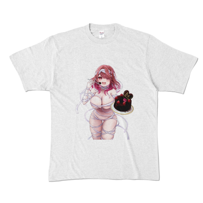 カラーTシャツ - XL - アッシュ （淡色）