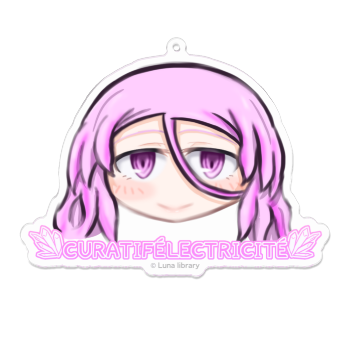 アクリルキーホルダー（コーティング） - 100 x 100 (mm)